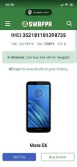 Motorola Moto E6 (2019) XT2005-5 16GB Starry Black (Xfinity)