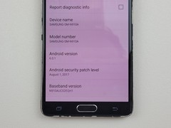 Samsung Galaxy Note 4 (SM-N910A) 32GB (AT&T) – *HEAVY BURN* – Clean IMEI – H1472