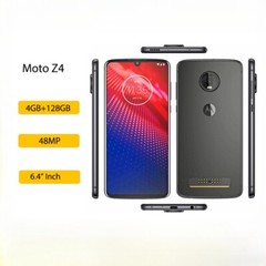 Original Motorola Moto Z4 XT1980-4 Verizon Only 128G Open Box Flash Gray Android
