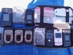 Lot Of Flip Phones Bar & Flip 2G 3G & 4G