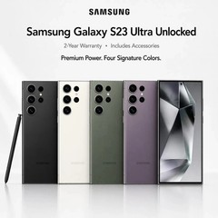 New Factory Unlocked Samsung Galaxy S23 Ultra 5G SM-S918U All Colors 128GB 256GB