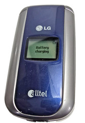 Vintage LG AX155 – Blue and Gray ( Alltel ) Rare Cellular CDMA Flip Phone