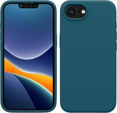 Case for Apple iPhone 17e / iPhone 16e – TPU Silicone Phone Cover – Teal Matte
