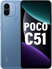 POCO C51 (Royal Blue, 64 GB) (4 GB RAM) Android 13 (Go Edition) Global