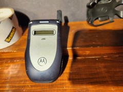 Motorola i90 C Silver/Black Nextel Cell Phone No SIM, W/ Battery No Charger