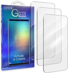 3PCS Tempered Glass Screen Protector for iPhone 11 & iPhone XR 6.1 Inch Anti-Fin
