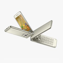 Samsung Galaxy Folder G1600 Unlocked Flip SmartPhone Dual Sim 16GB+2GB Open Box