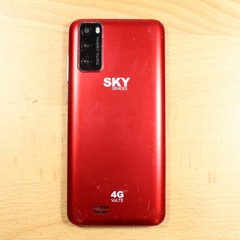 Sky Device Elite D55 Red Smartphone For Parts #484