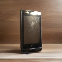 LG Dare VX9700 – Black/Silver (Verizon) Vintage Touchscreen Cellular Phone