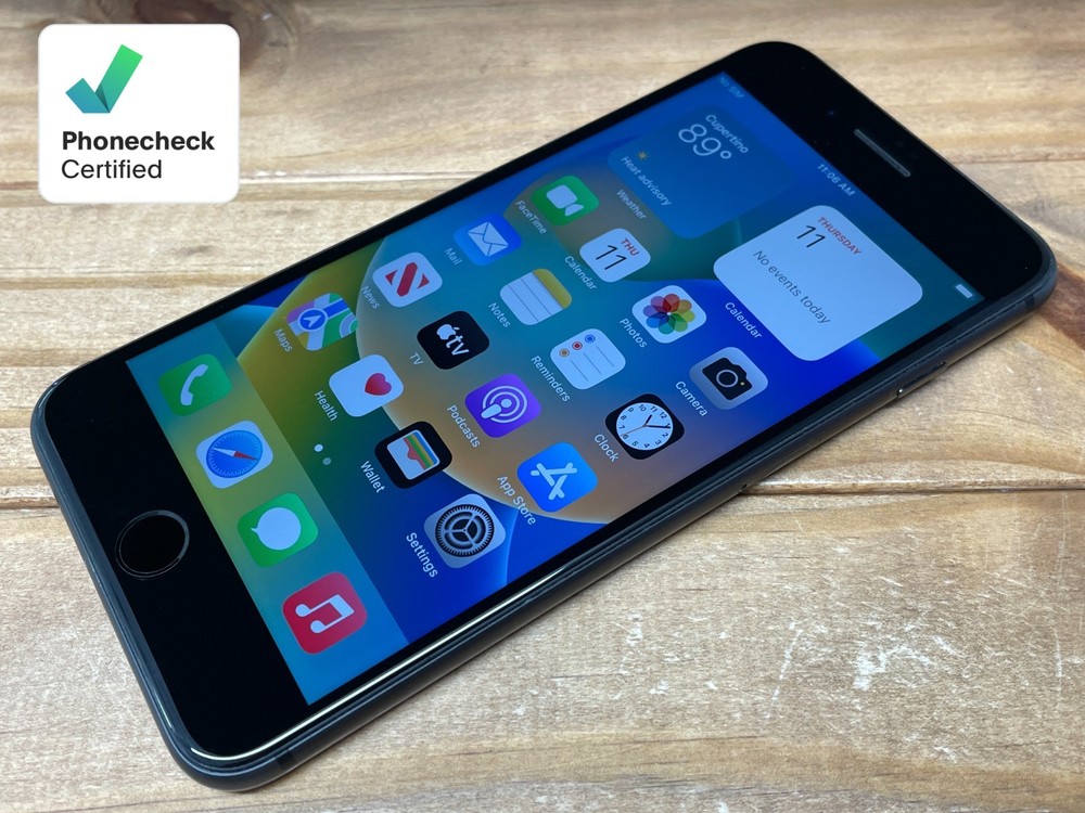 Apple iPhone 8 Plus – 256 GB – Space Gray (Consumer Cellular) A1864 – Works