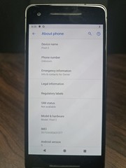 Google Pixel 2 G011A 64GB Unlocked Black Android Smartphone – Fair
