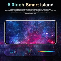 GT20 Pro Android Smartphone 5.0” Unlocked 3+32GB 3000mAh 12+12MP Dual SIM