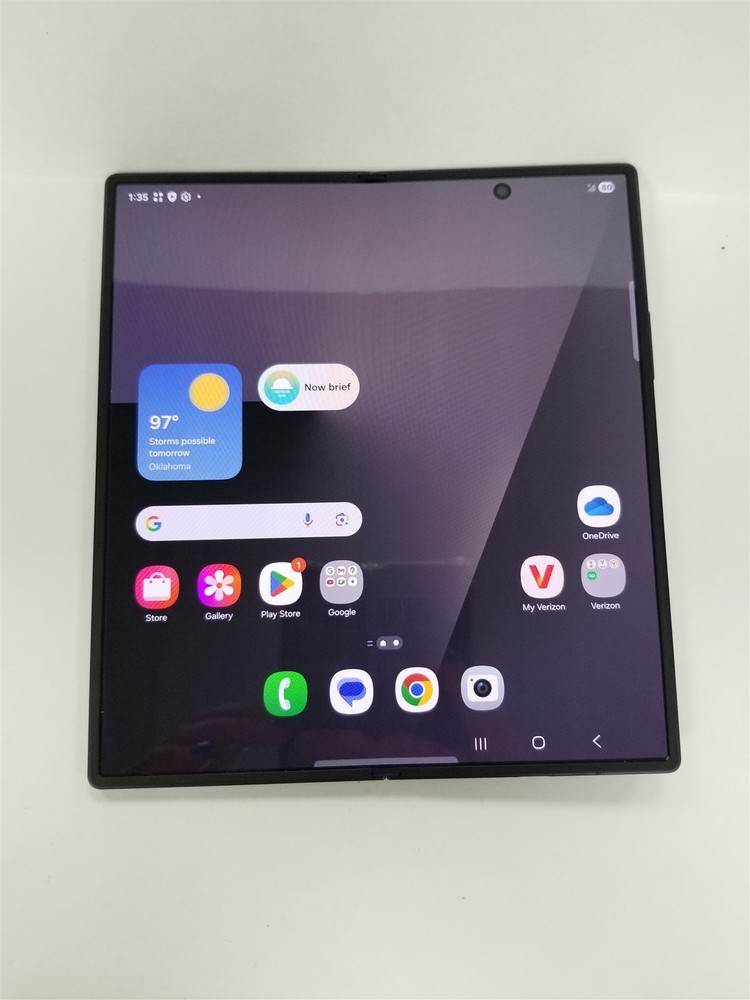 Samsung Galaxy Z Fold7 256GB Black SM-F966U (Verizon) Fully Functional DG8860