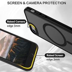 Magnetic for iPhone SE Case, iPhone SE 2022/3rd/2020/2nd gen iPhone 8/7 Phone Ca