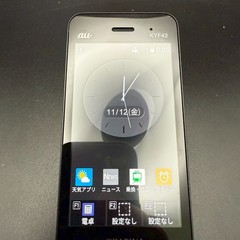 KYOCERA KYF42 BLACK GRATINA 4G WIFI KEITAI ANDROID FLIP PHONE UNLOCKED JAPAN