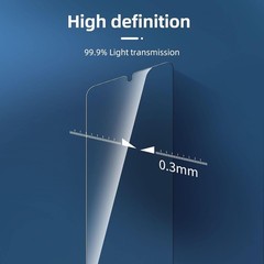 3PCS Screen Protector for iPhone 8 & iPhone 7 4.7 Inch Tempered Glass Bubble Fr