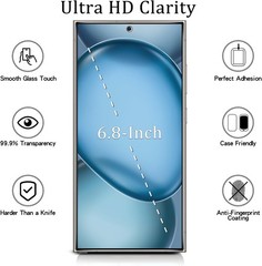 2+2 Pack Privacy Screen Protector for Samsung Galaxy S25 Ultra with Lens Protect