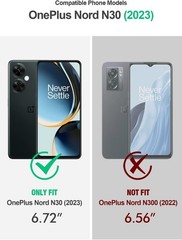Hybrid Shockproof Bumper Cover Guardian Case for OnePlus Nord N30 5G, Full Body