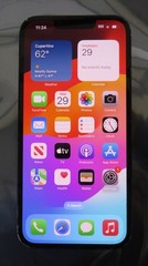 T201655 Apple iPhone 13 128GB Midnight Unlocked ML933LL/A iOS 17.6 Battery 91%