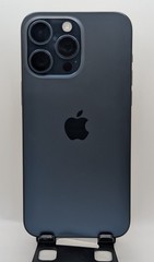 NEW- Apple iPhone 15 Pro Max – 256 GB-Blue (UNLOCKED) (Very Good). ~641~