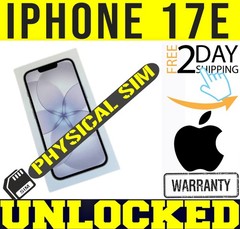 APPLE IPHONE 17E – 256GB WHITE (FACTORY UNLOCKED) ✅PHYSICAL SIM ✅ A3634 ❖SEALED❖