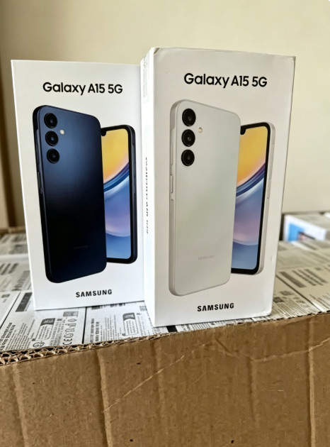 ✨NEW SEALED Samsung Galaxy A15 5G 128GB+4GB Factory Unlocked 6.5” – Blue Black