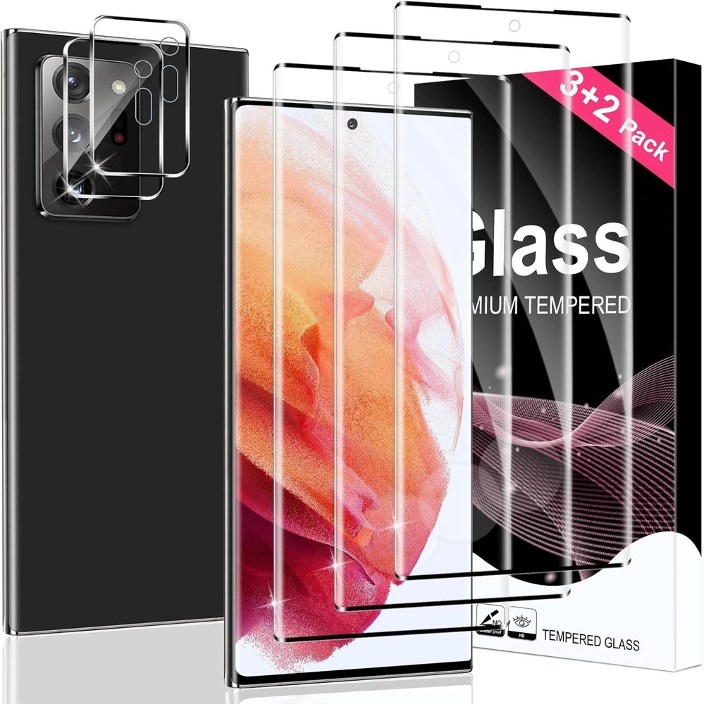 For Samsung Galaxy Note 20 Ultra Tempered Glass 3D Fingerprint Sensor Support HD