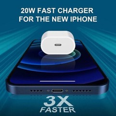 20W PD Super Fast Charger Wall Adapter Type-C Cable For Apple iPhone 14 13 12 11