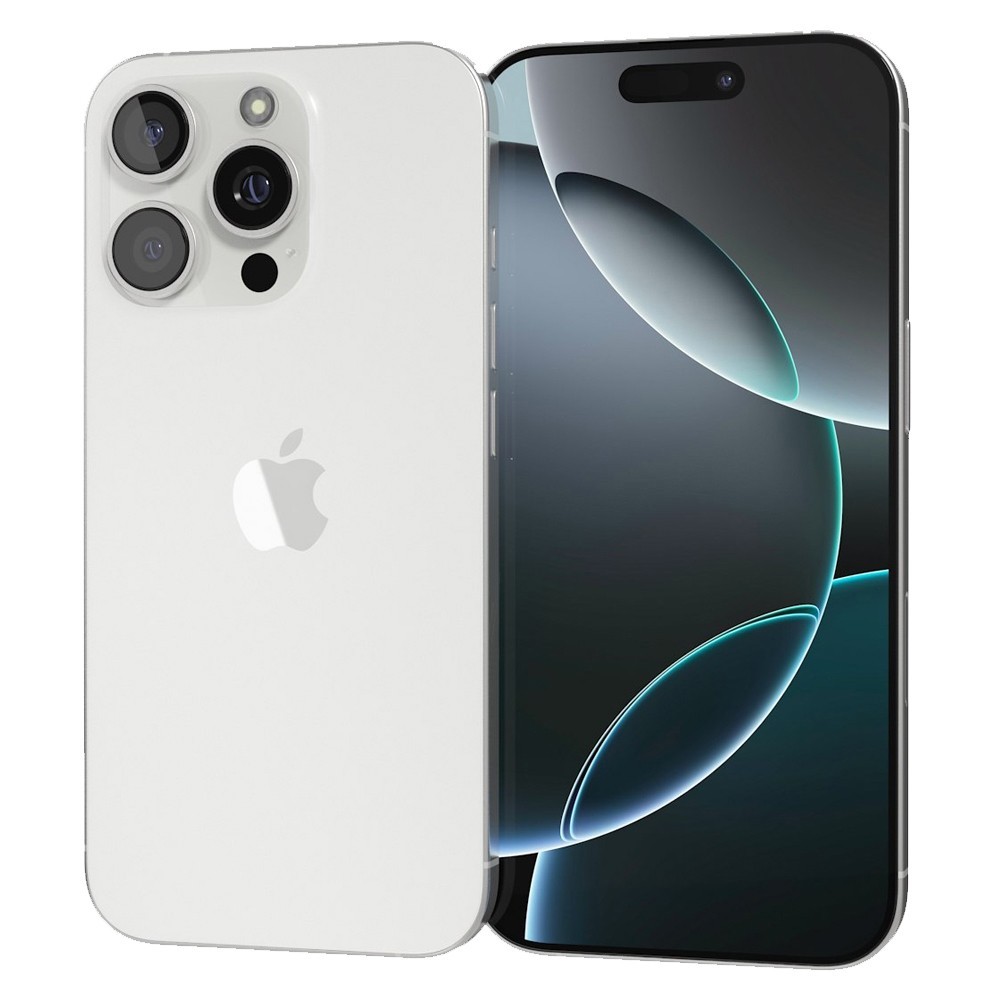 Apple iPhone 16 Pro – 256GB – White Titanium (Unlocked) – 90%+ Battery Very Good