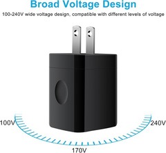 25W Fast USB-C Wall Charger for Moto G, Edge, Razr Ultra, 6FT Cable