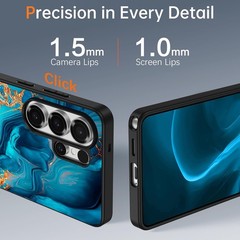 Samsung Galaxy S26 Ultra 5G Case, Slim Fit Glow in The Dark Hybrid Hard PC TPU B