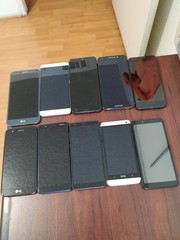 Lot of 10 Mixed Brand LG /hTC/TCL/Nokia and other 32GB Smartphone