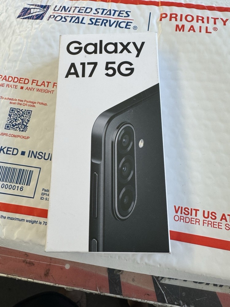 Samsung Galaxy A17 5G 128GB Black T-Mobile Locked Open Box Factory New