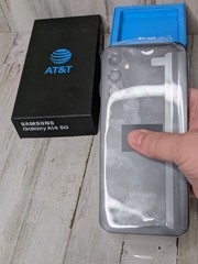 Samsung Galaxy A14 5G SM-A146U Black Phone, 64GB Locked to AT&T