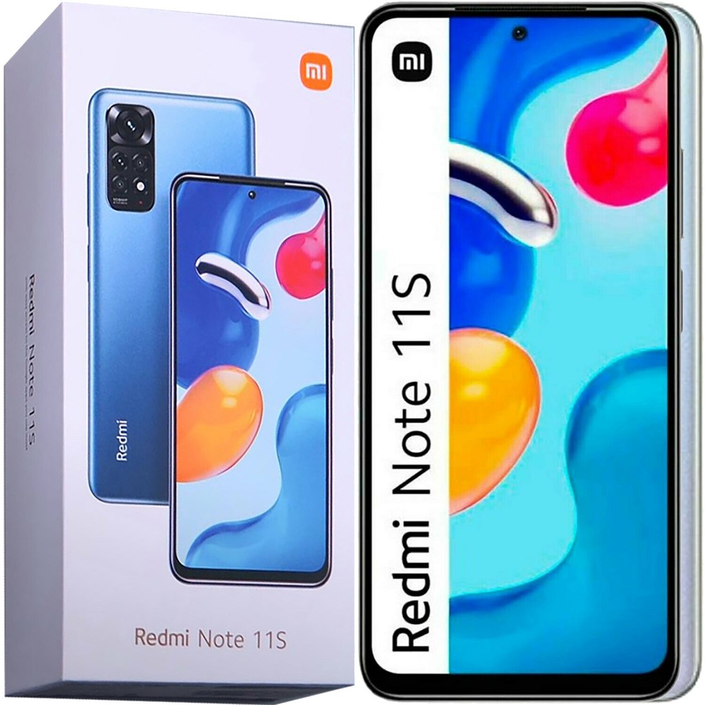 NEW Xiaomi Redmi Note 11S 4G/LTE White 128GB + 6GB Dual-SIM Factory Unlocked GSM