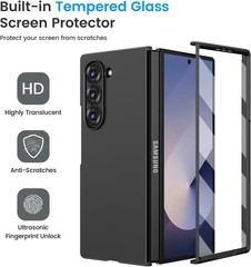 Full Body Case & Built-in Screen Protector for Galaxy Z Fold 6 Support Wireless