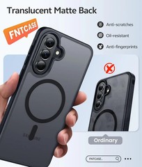 Galaxy A37 5G Phone Case: Samsung A36 5G Case Matte Translucent Military Grade P