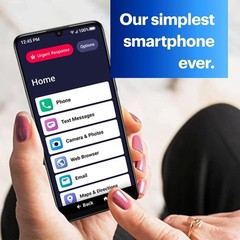 LIVELY Jitterbug Smart4 Senior Smartphone Other Wireless Carriers Not Compatible