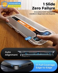 4PCS Privacy Screen Protector & Tempered Glass Film for iPhone 14 Pro Max 6.7 In