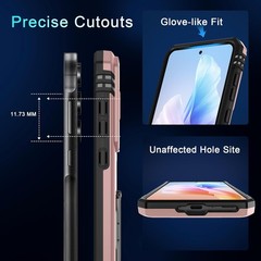 Case for Samsung Galaxy A35/A55 5G with Slide Camera Cover and Screen Protector