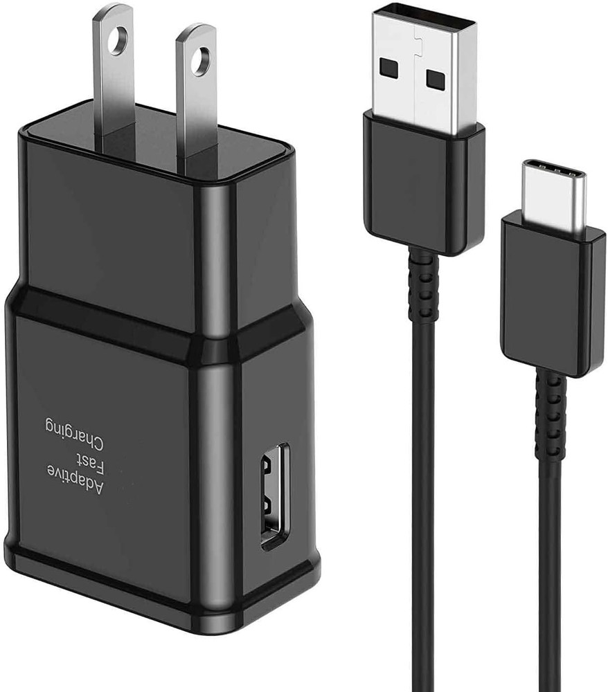 Fast Charging 6.6ft USB-C Wall Charger for Samsung Galaxy S10/S20