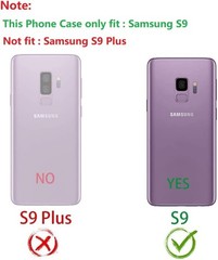 Samsung Galaxy S9 Case, Military Grade 16ft Drop Tested Shockproof Protective Ca