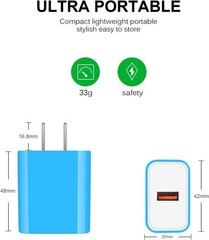 25W Fast Charging USB Type-C Wall Adapter for Samsung Galaxy S25/S26 6FT Cable
