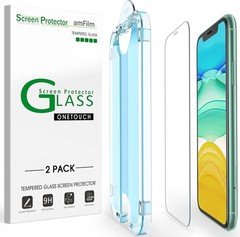 2PCS Glass Screen Protector for iPhone 11 & iPhone XR 6.1 Inch Tempered Glass