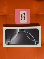 Open Box Apple iPhone 16 Pro Max 1TB Black Titanium Unlocked 2 Cycle 100% Life