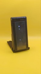 Docomo P906i Silver Metal Japanese Flip Phone Yokomotion Model Rare Tested Japan