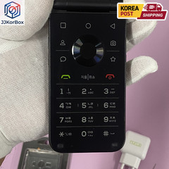 ALT MIVE AT-M120 Style Folder Phone 32GB LTE/3G Unlocked Black Used-SS-Grade KOR