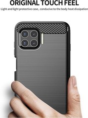 Moto One 5G case,Motorola One 5G case,with HD Screen Protector,Slim TPU-Black