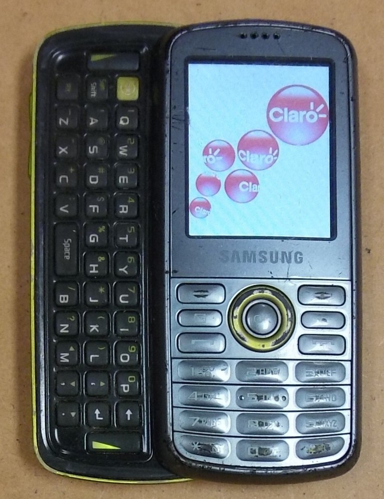 Samsung Gravity SGH-T459 – Gray ( Unlocked / Claro ) Very Rare Phone -White Back