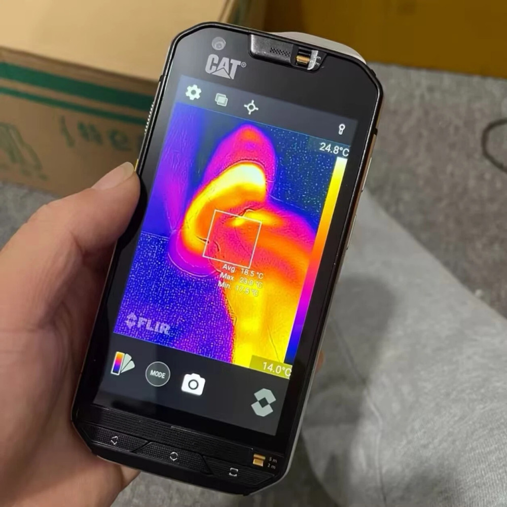 CAT S60 Durable 4G Phone – See Heat with FLIR, Survives Drops & Underwater Use